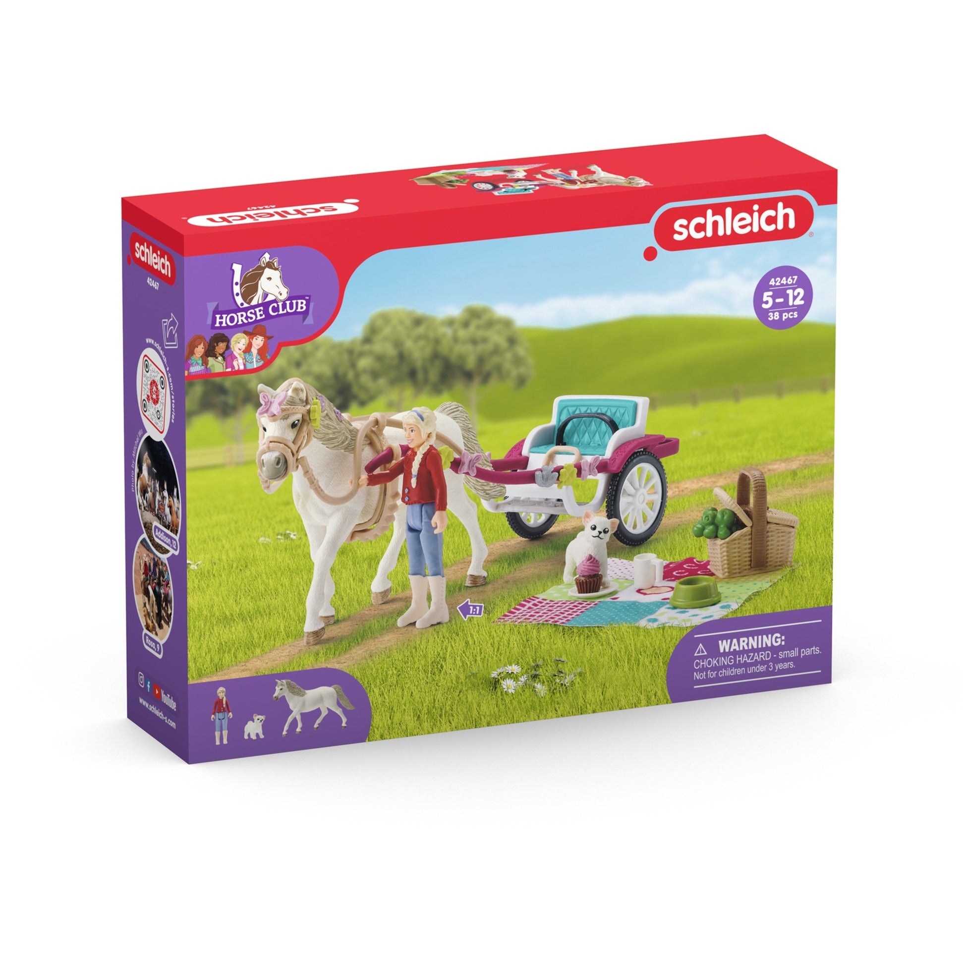 Schleich horse club koets voor de grote paardenshow 42467