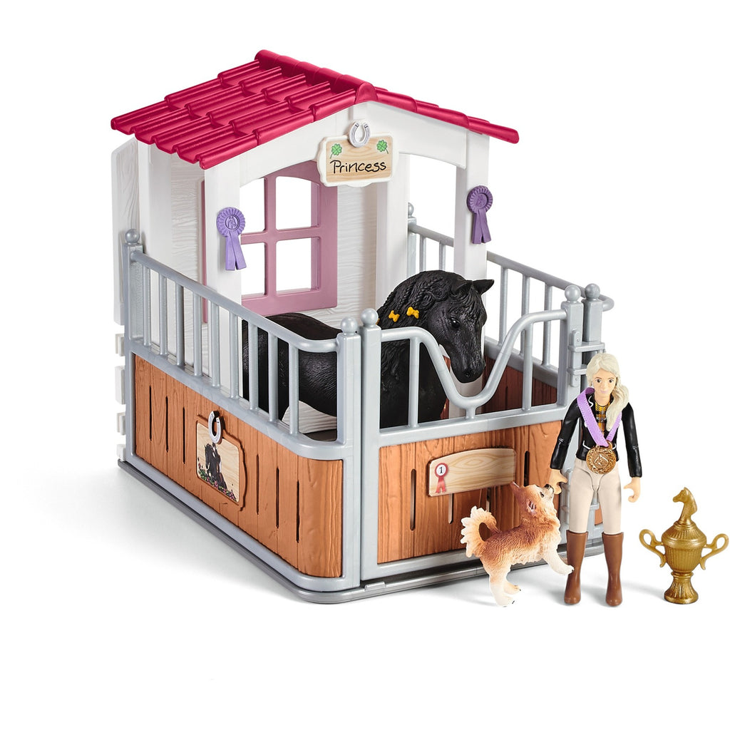 Schleich horse club box met tori en prinses horse club 42437