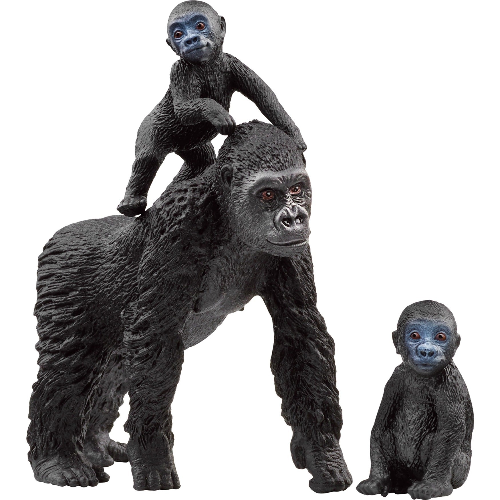 Schleich wildlife gorilla familie 42601
