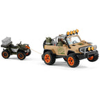 Schleich WILD LIFE SUV 4X4 met Lier 42410