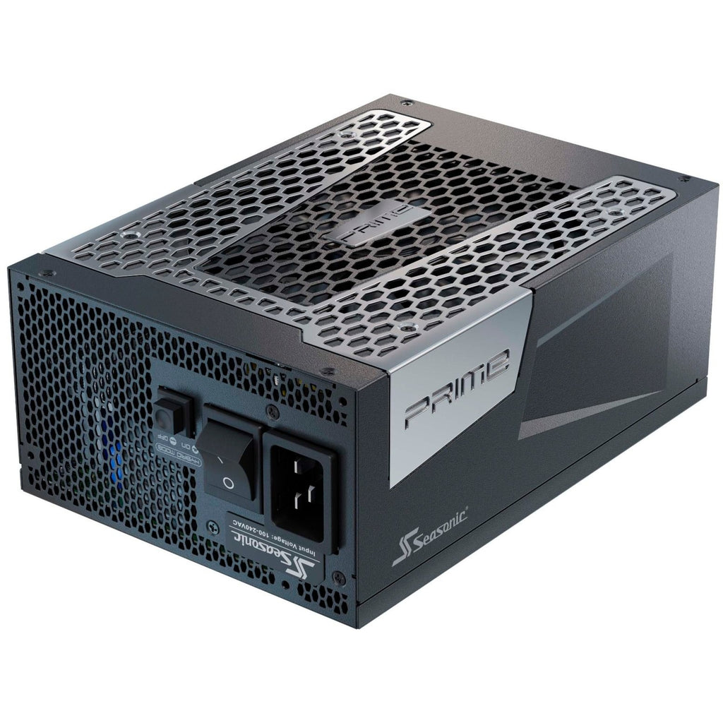 seasonic prime tx-1600 modulaire 1600 watt voeding (zwart, 2x 12v-2x6, 6x pcie)