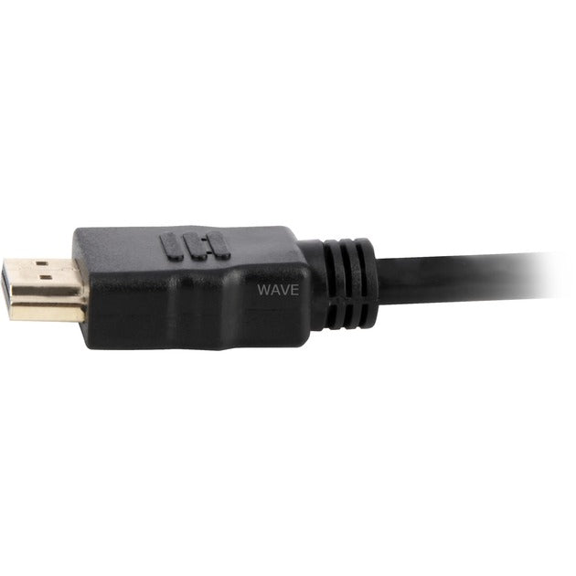 Sharkoon high speed hdmi kabel met ethernet (zwart, 15 meter, 4k, verguld)