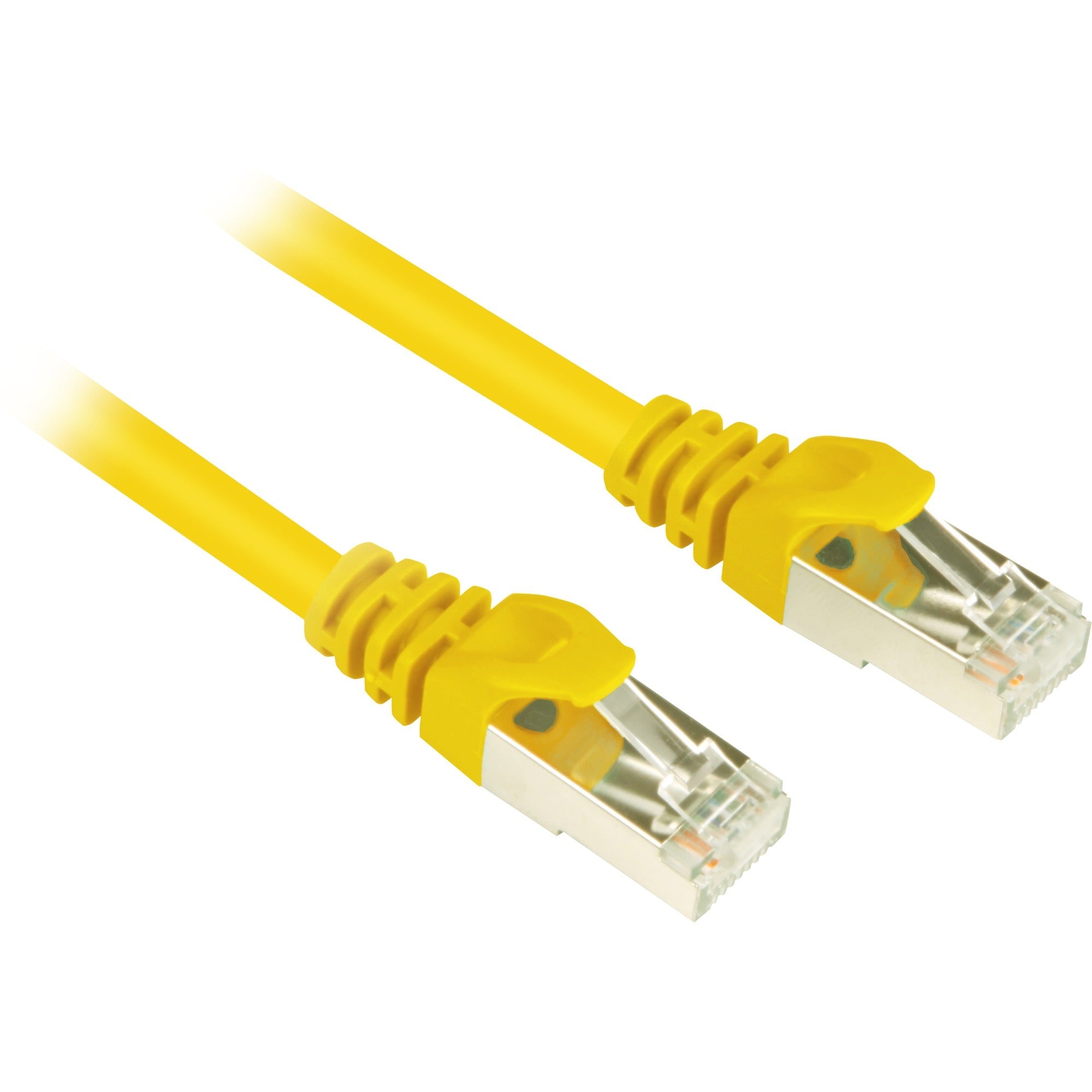 Sharkoon patchkabel sftp, rj-45 met cat.6 (geel, 10 meter)