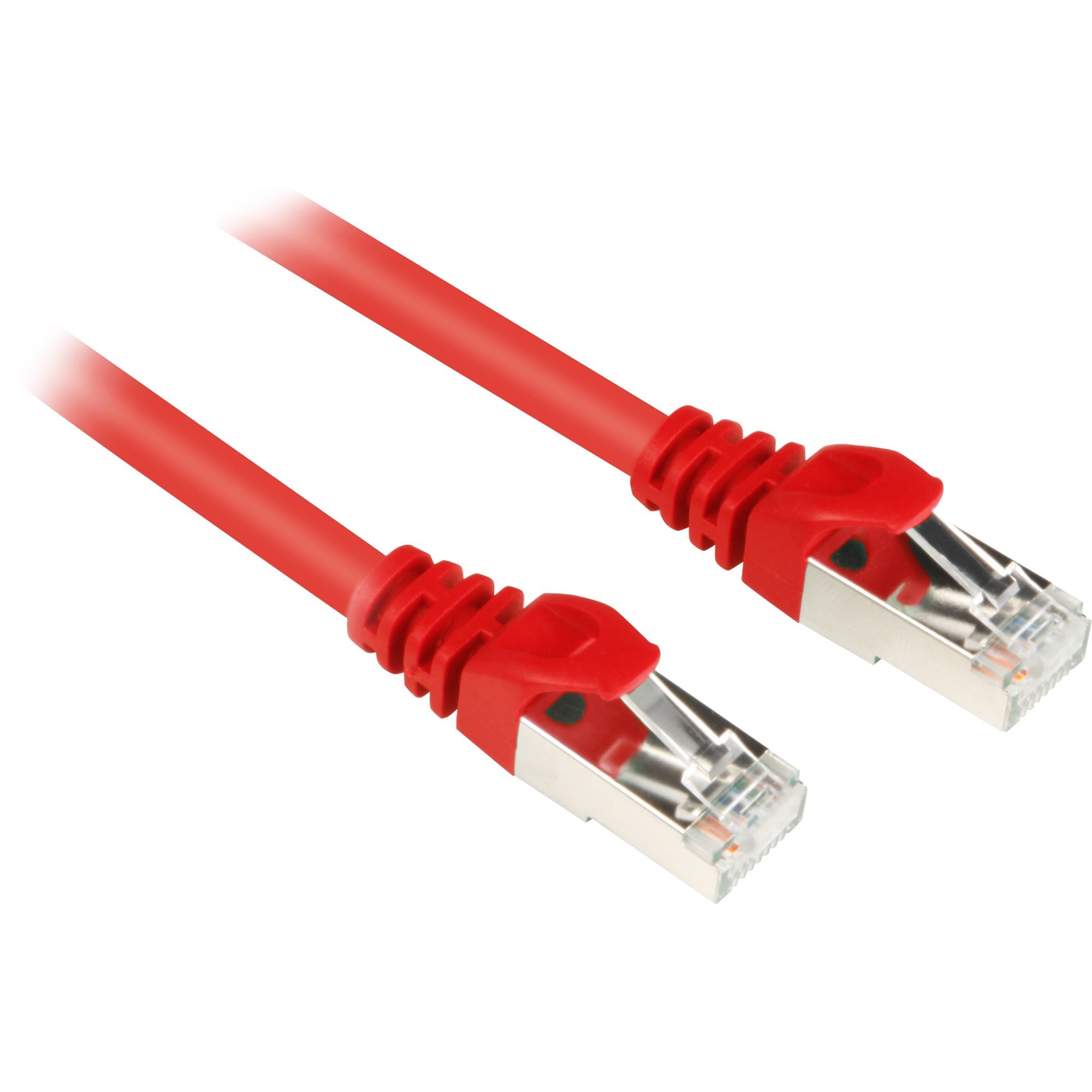 Sharkoon patchkabel sftp, rj-45 met cat.6 (rood, 10 meter)