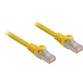 Sharkoon patchkabel sftp, rj-45 met cat.6a (geel, 5 meter, halogeenvrij)