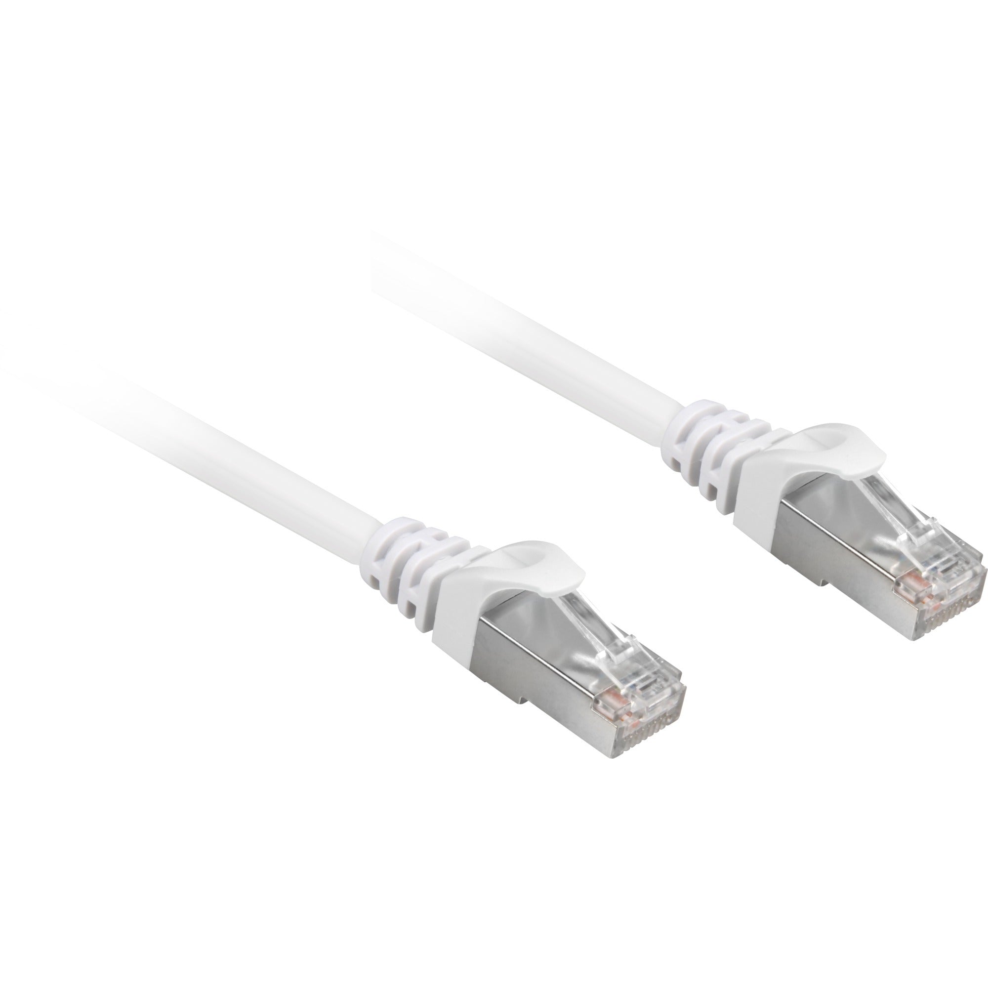 Sharkoon patchkabel sftp, rj-45 met cat.6a (wit, 5 meter, halogeenvrij)