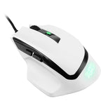 Sharkoon shark force ii gaming muis (wit, 400 - 4200 dpi, meerkleurige leds)