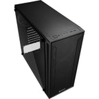 Sharkoon tg4m rgb midi tower behuizing (zwart | 2x usb-a | rgb | tempered glass)