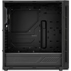 Sharkoon tg6 rgb midi tower behuizing (zwart | 4x usb-a | rgb | tempered glass)