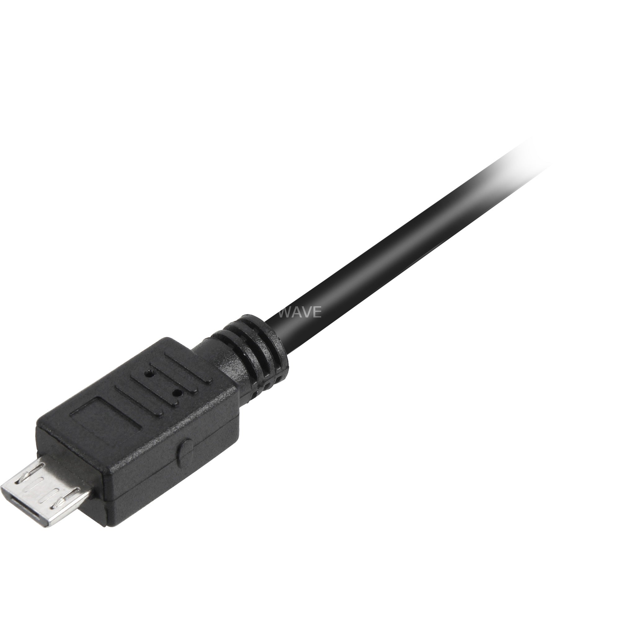 Sharkoon usb-a 2.0 > micro usb-b kabel (zwart, 3 meter)