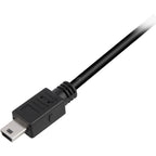 Sharkoon usb-a 2.0 > mini usb-b kabel (zwart, 3 meter, dubbele afscherming)