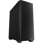 Sharkoon vs9 black midi tower behuizing (zwart | 3x usb-a)