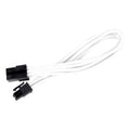 Silverstone 6-polig pcie verlengkabel (wit, 25 centimeter, pp07-ide6w, lite retail)