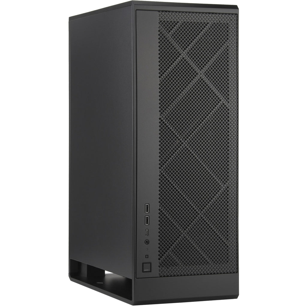 Silverstone alta g1m midi tower behuizing (zwart | 2x usb-a | 1x usb-c)