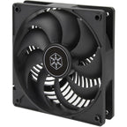 Silverstone air penetrator 120i case fan (zwart, 120 x 120 x 25 mm)