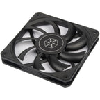 Silverstone air slimmer 120 case fan (zwart, 120 x 15 x 120 mm, pwm)