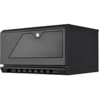 Silverstone cs381b v1.1 rack behuizing (zwart | 2x usb-a 3.2 (5 gbit s) | 2x audio)