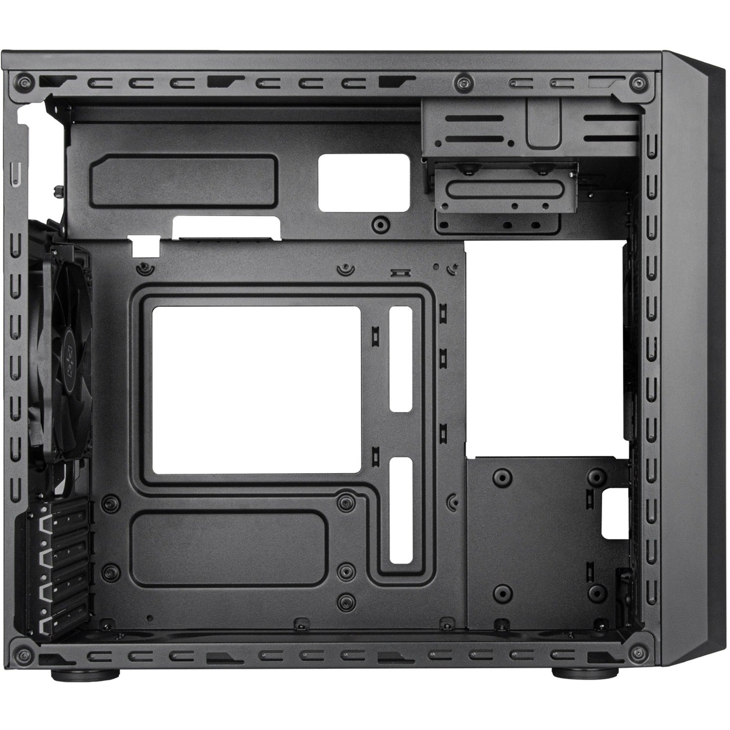 Silverstone fara 311 midi tower behuizing (zwart | 3x usb-a)