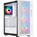 Silverstone fara r1 pro v2 midi tower behuizing (wit | 3x usb-a | tempered glass)