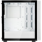 Silverstone fara r1 v2 midi tower behuizing (wit | 3x usb-a)