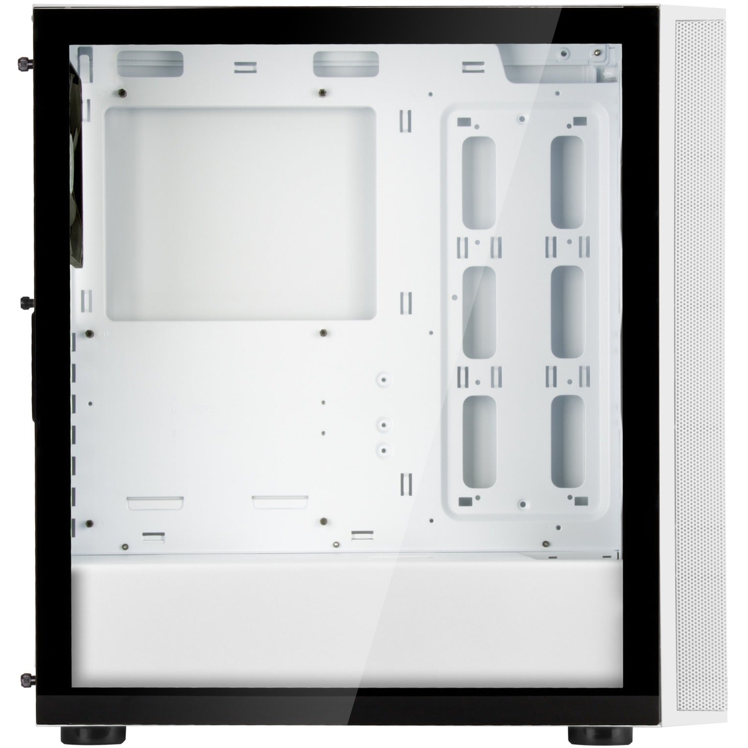 Silverstone fara r1 v2 midi tower behuizing (wit | 3x usb-a)