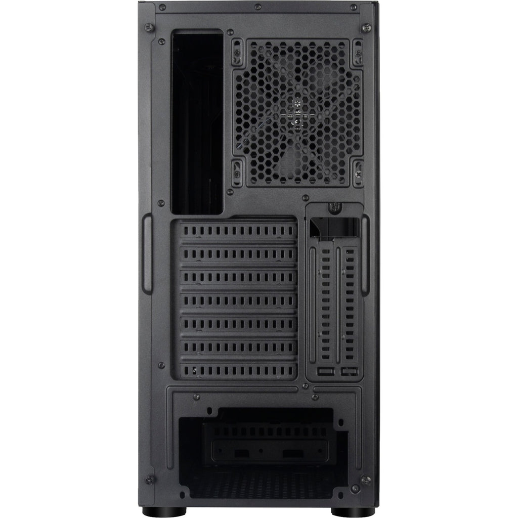 Silverstone fara r1 v2 midi tower behuizing (zwart | 3x usb-a | tempered glass)