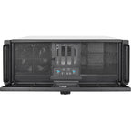 Silverstone rm400 rack behuizing (zwart | 2x usb-a 3.2 (5 gbit s))