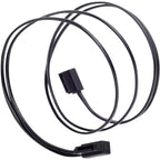 Silverstone sata iii kabel 50cm (zwart, 6gb s, low profile connector, cp11b-500)