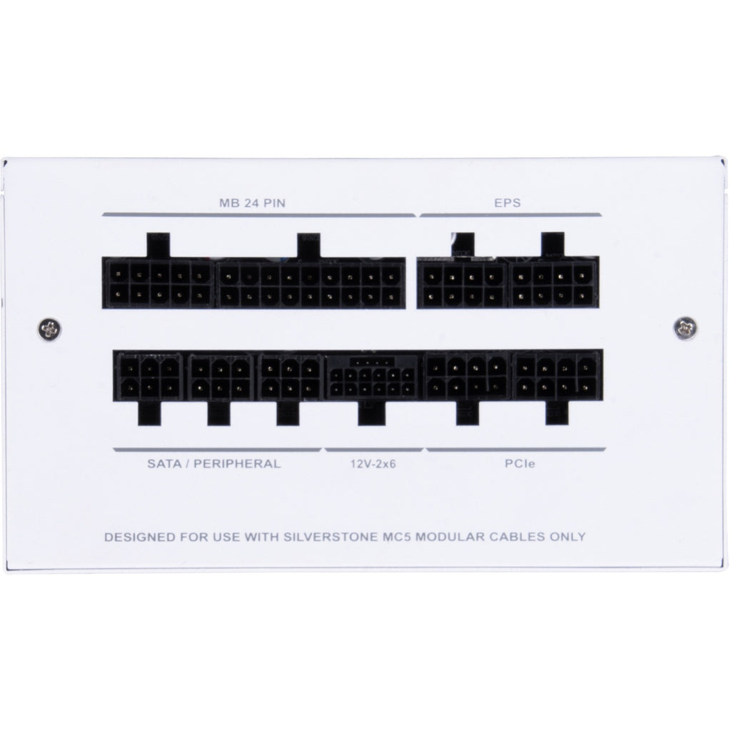 Silverstone sst-da850r-gma-www modulaire 850 watt voeding (wit, 4x pcie)