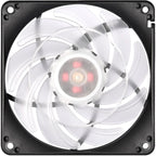Silverstone sst-fw124-argb 120x120x15 case fan (zwart, 120 x 120 x 15 mm, pwm)