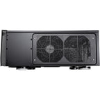 Silverstone sst-gd07b-c htpc behuizing (zwart | 1x usb-a | 1x usb-c)