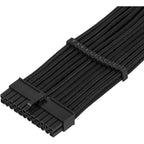 Silverstone sst-pp07e-mbb verlengkabel (zwart)