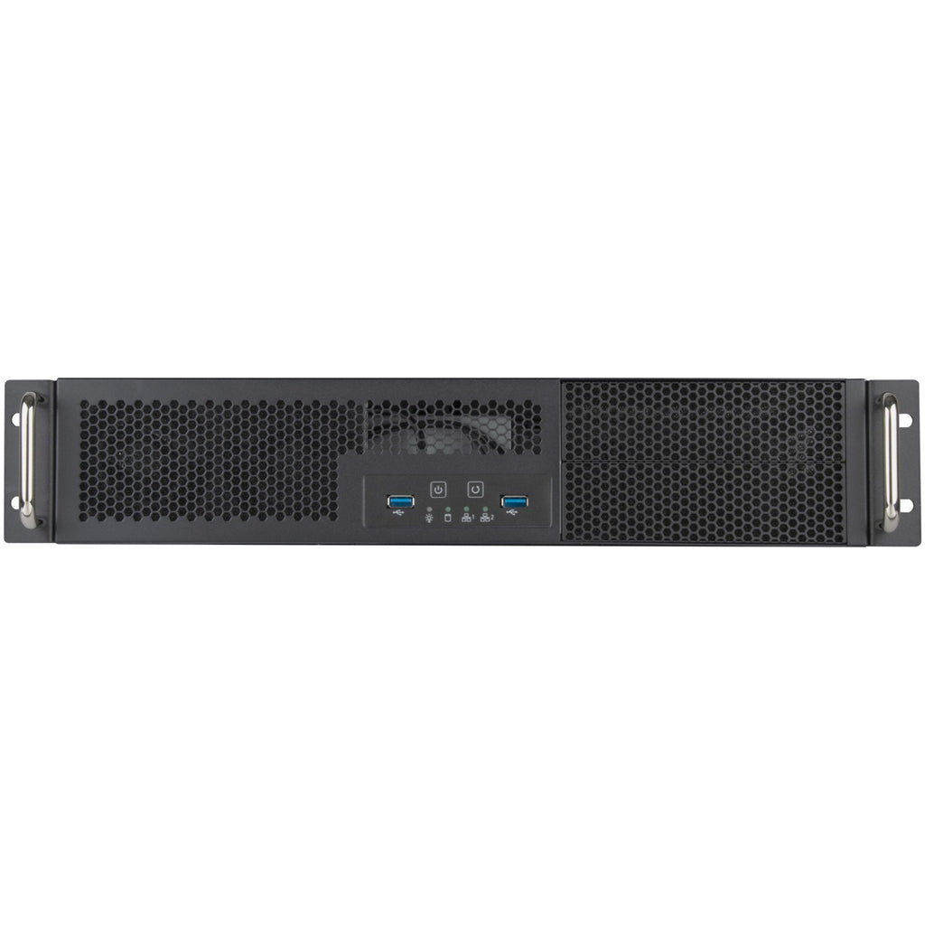 Silverstone sst-rm23-502-mini rack behuizing (zwart)