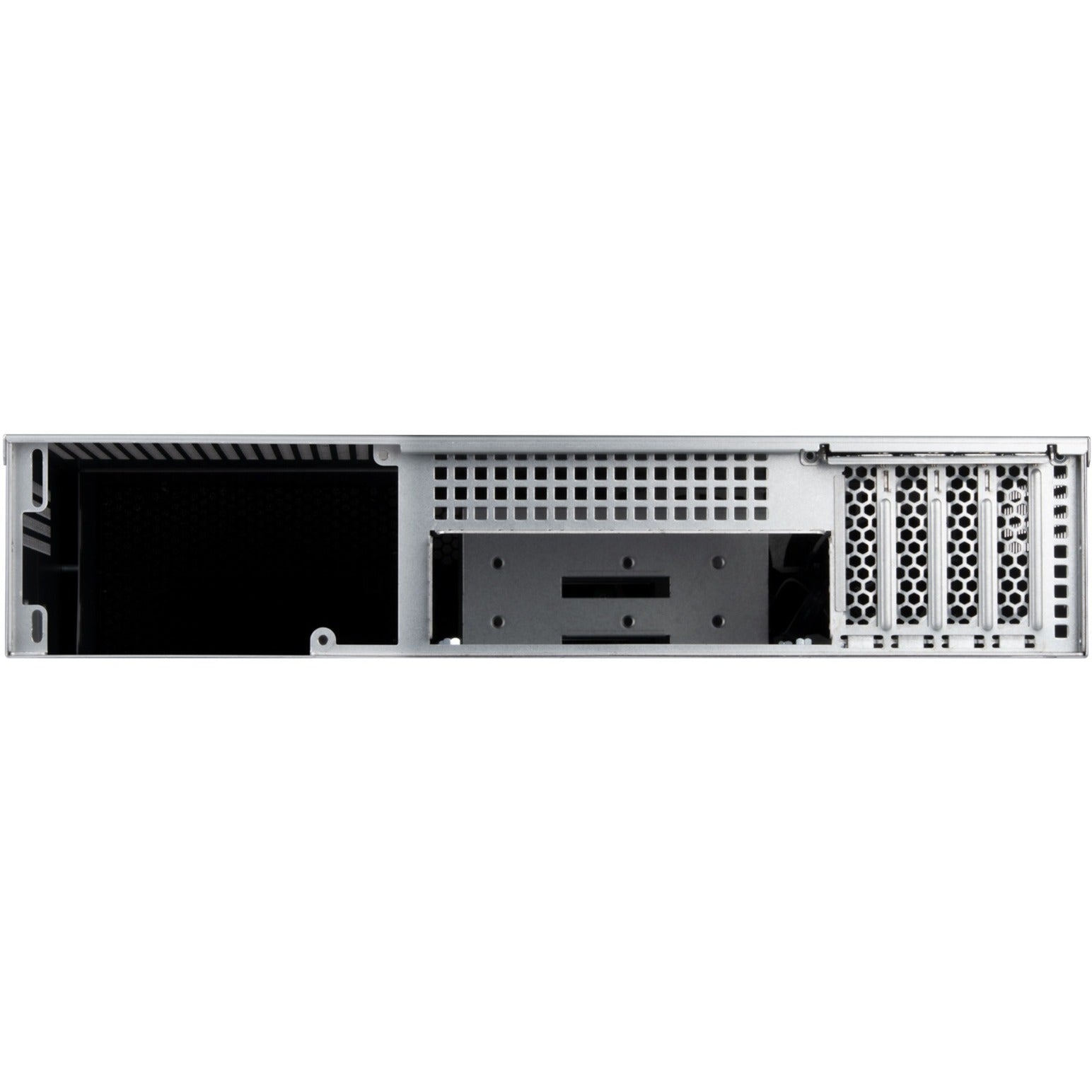 Silverstone sst-rm23-502-mini rack behuizing (zwart)