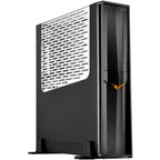 Silverstone sst-rvz02b-w window-kit desktop behuizing (zwart | 2x usb-a | window)