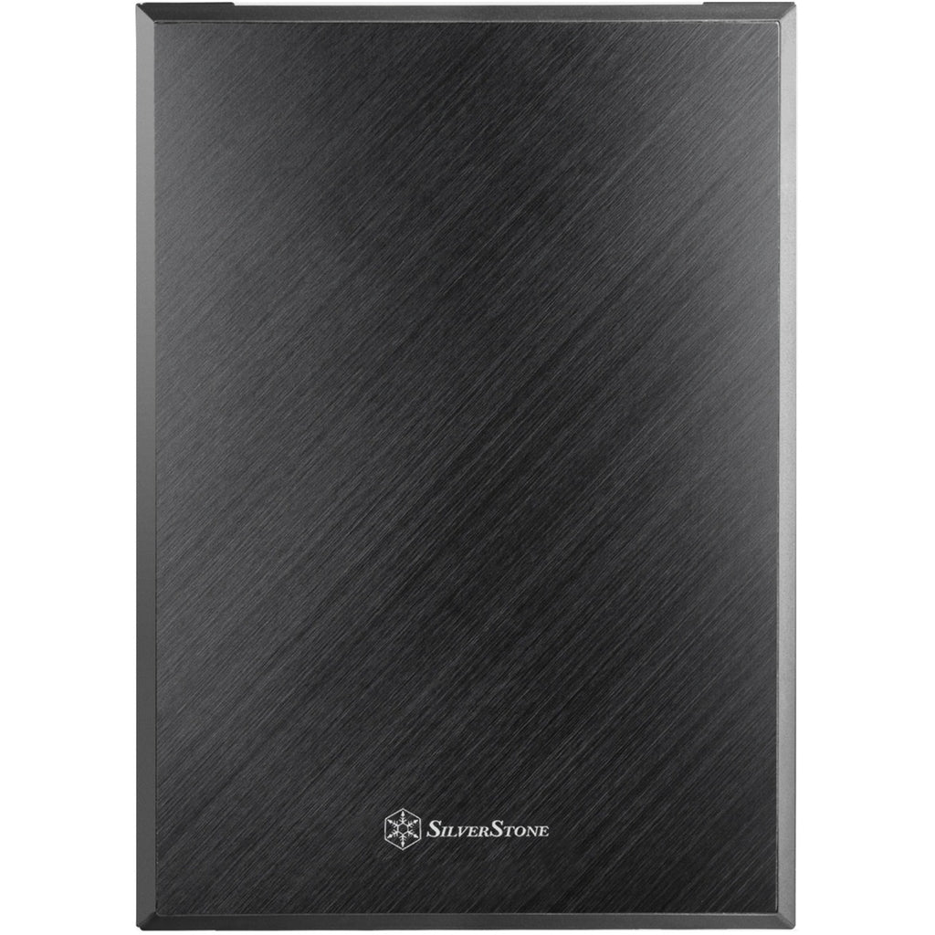 Silverstone sugo 17 mini tower behuizing (zwart | 2x usb-a | 1x usb-c)