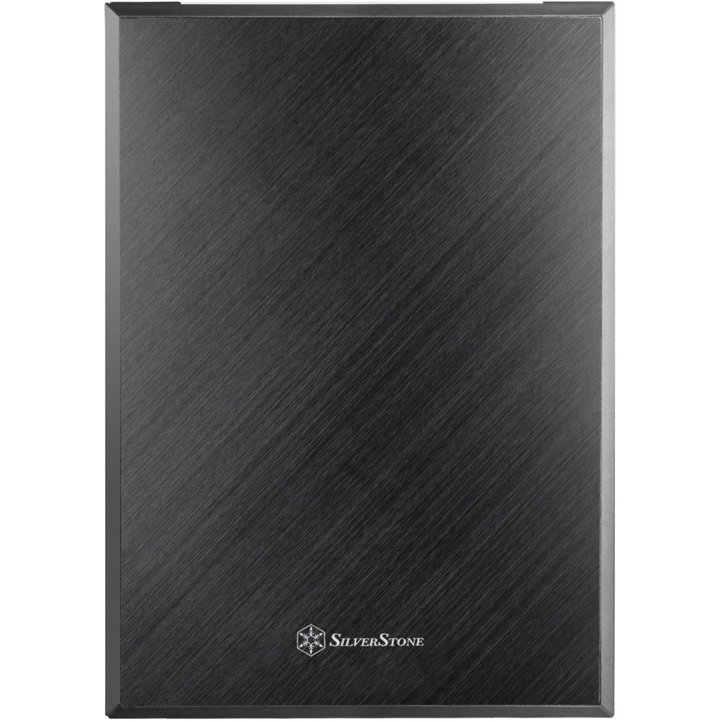 Silverstone sugo 17 mini tower behuizing (zwart | 2x usb-a | 1x usb-c)