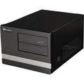 Silverstone sugo sg02b-f htpc behuizing (zwart | 2x usb-a)