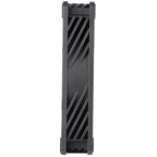 Silverstone shark force 120 case fan (zwart, 120 x 120 x 25 mm, pwm)