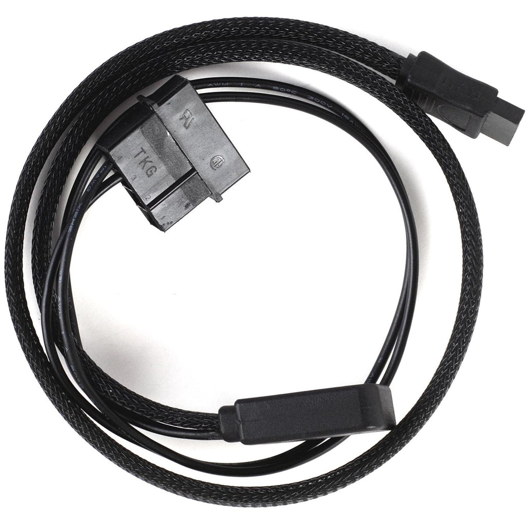 SilverStone SilverStone Slim SATA 2-in-1 Datakabel + Stroomadapter