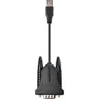 Sitecom usb > seriële kabel 0,6m usb-adapter (zwart zilver, cn-104, retail)