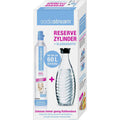 SodaStream Reservecilinder 60 l + 1 Glaskaraf
