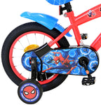 Spiderman marvel spider-man kinderfiets - jongens - 14 inch - rood blauw