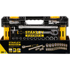 Stanley fatmax 1 2 l pro-stack doppenset 1 2 fmmt98103-1 dopsleutel (zwart geel, 26 delig)