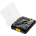 Stanley fatmax tstak doppenset 3 8 fmmt98102-0 dopsleutel (zwart geel, 18 delig)
