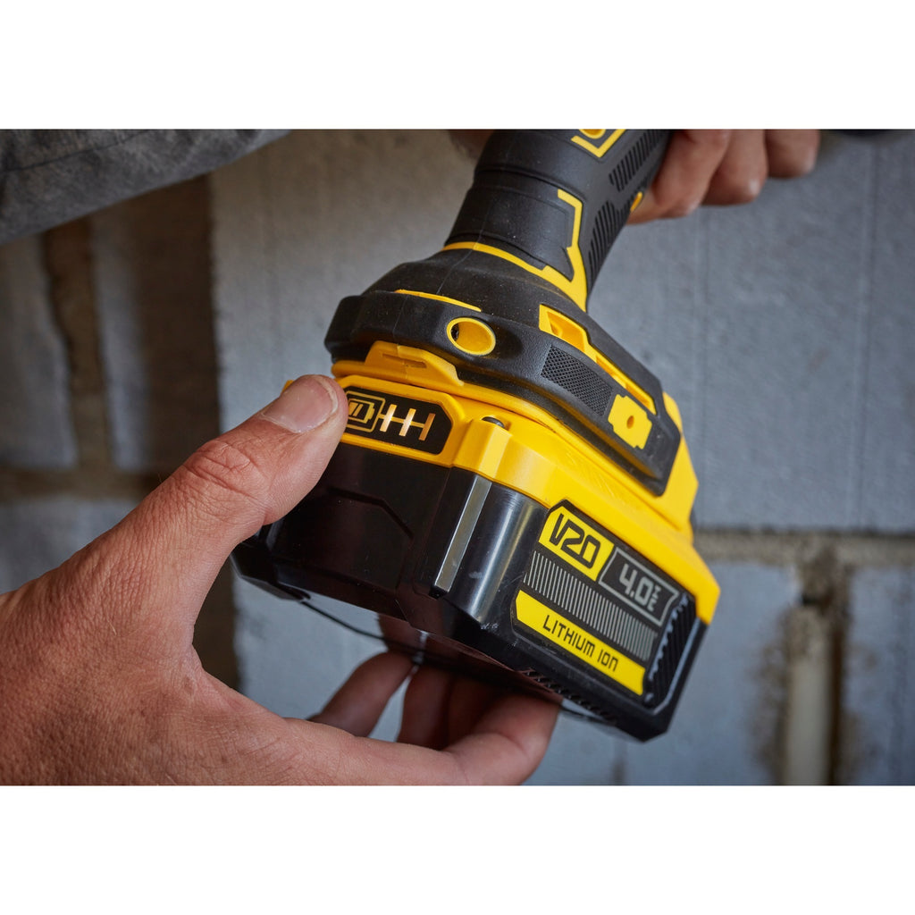 Stanley fatmax v20 18v 4.0ah lithium-ion accu oplaadbare batterij (geel zwart)