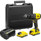 Stanley fatmax sfmcd715d2k v20 18v bl schroefklopboor | 2x 2.0ah - sfmcd715d2k-qw