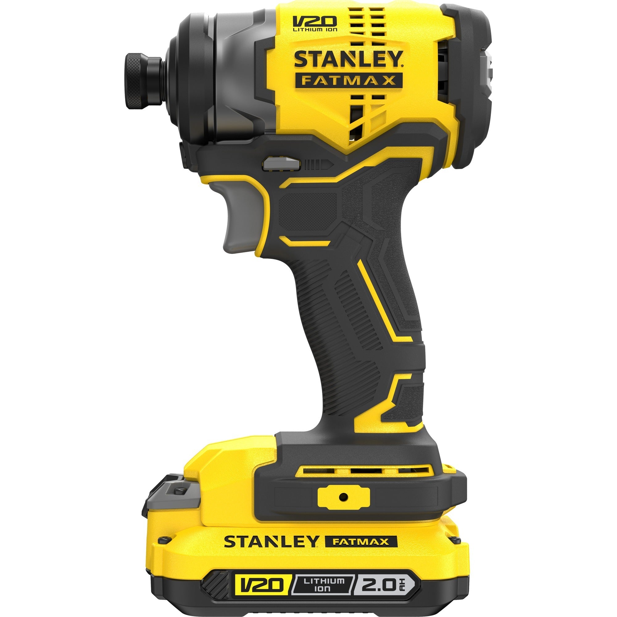 Stanley fatmax sfmcf810d2k v20 18v accu slagschroevendraaier | 2x 2.0ah en lader - sfmcf810d2k-qw