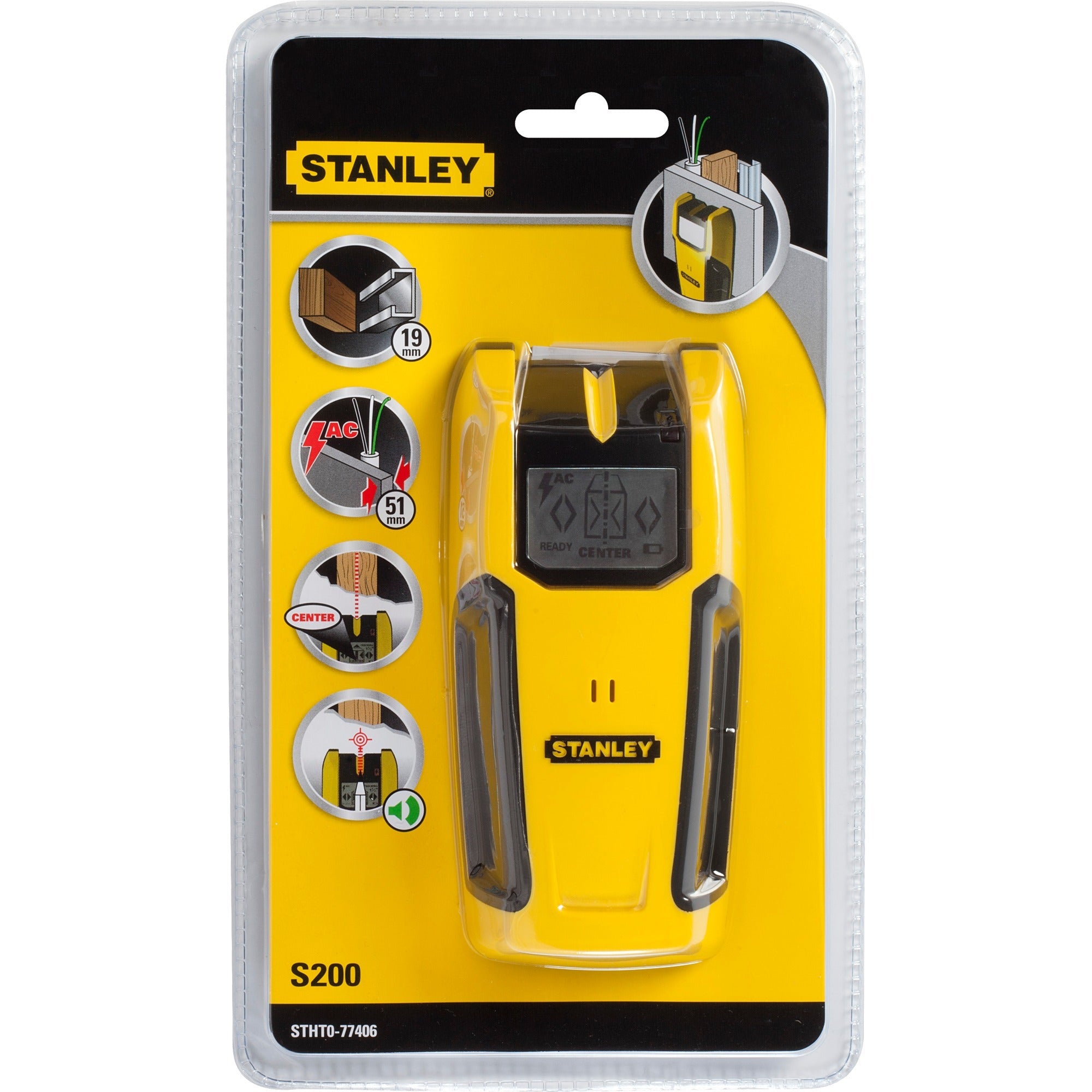Stanley handgereedschap materiaal detector s200 - stht0-77406