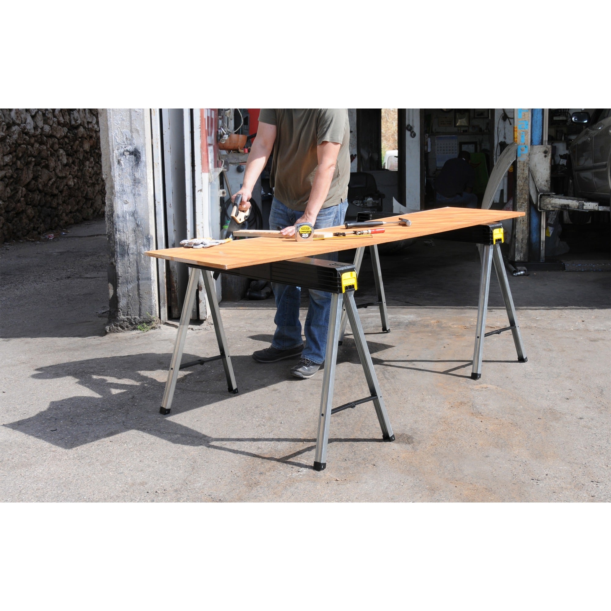 Stanley koffers stanley opvouwbare zaagbok | per paar | 1-97-475 - 1-97-475